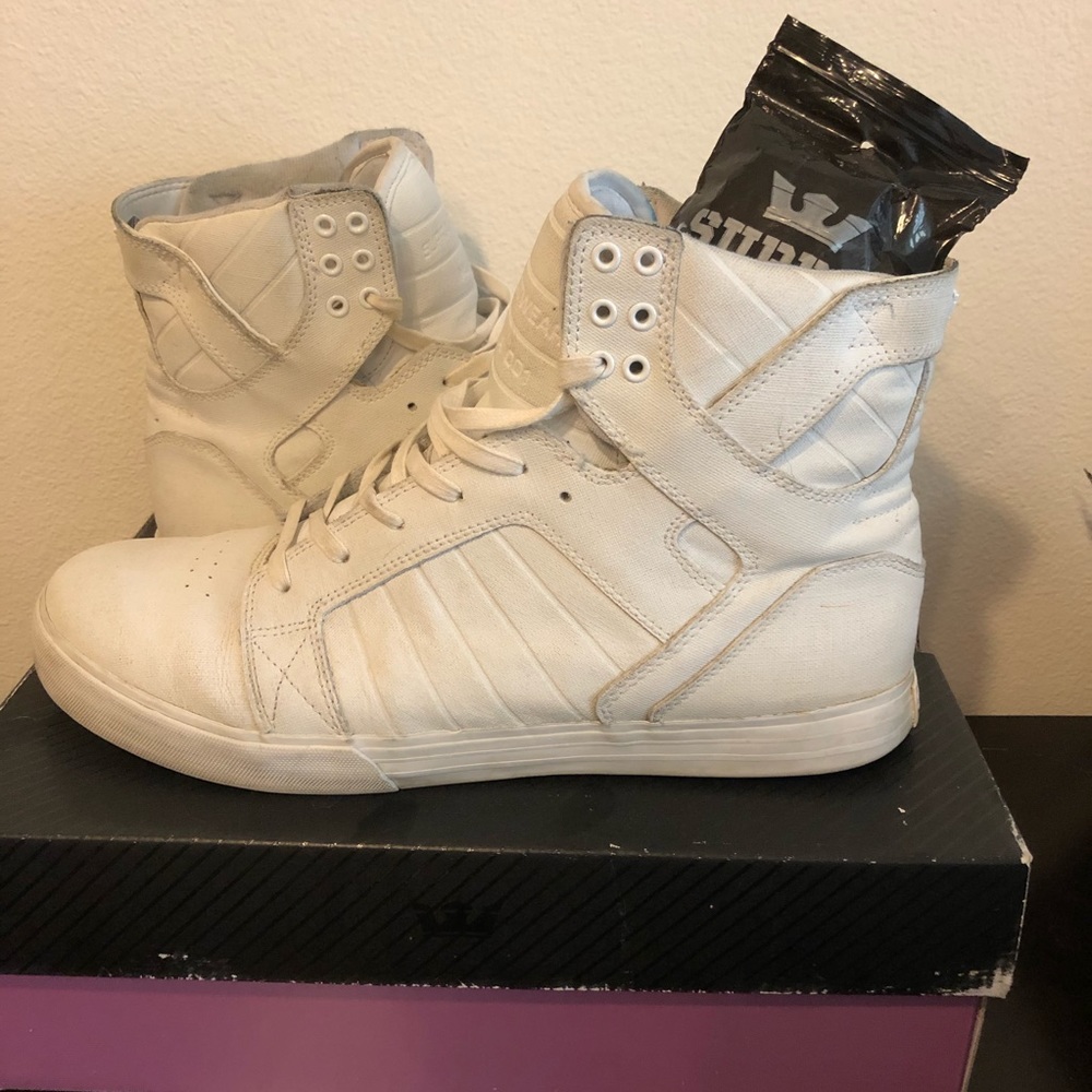 Supra Tuf White Gunny